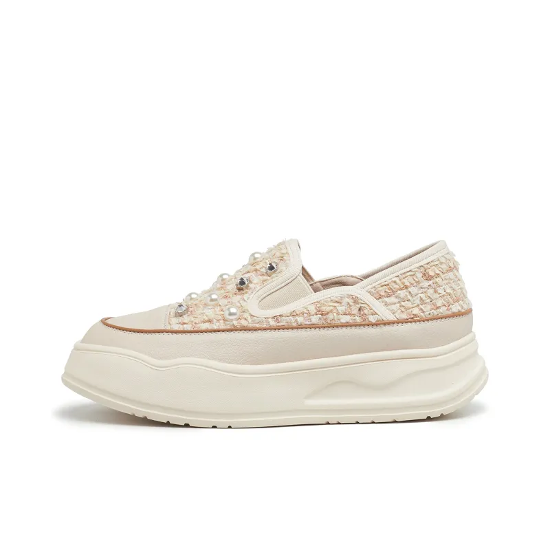 OULISASI Wear Resistant Low Top Casual Shoes Women's-0