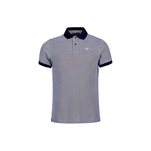 BARBOUR Polo Shirts Men Blue