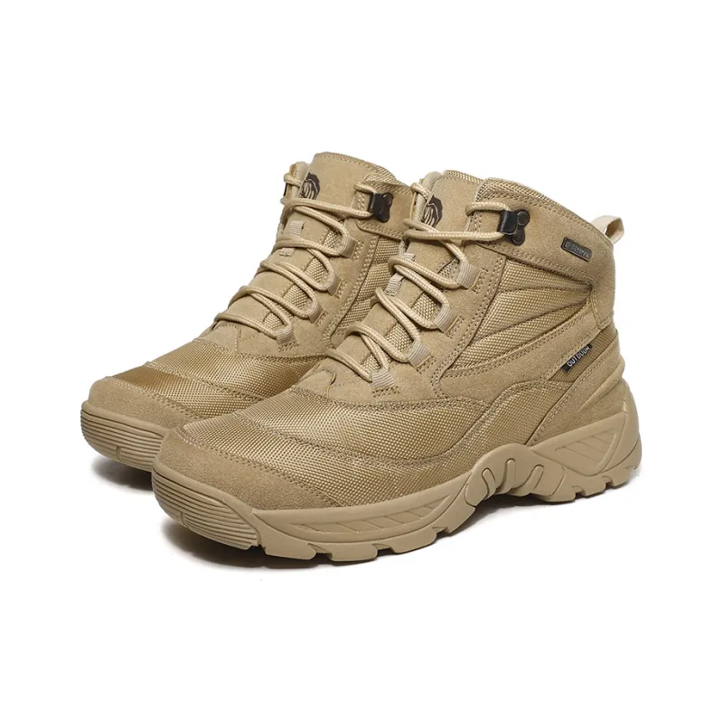 OFF-WIERAH Anti-Slip Wear-Resistant High-Top Hiking Shoes Men-7