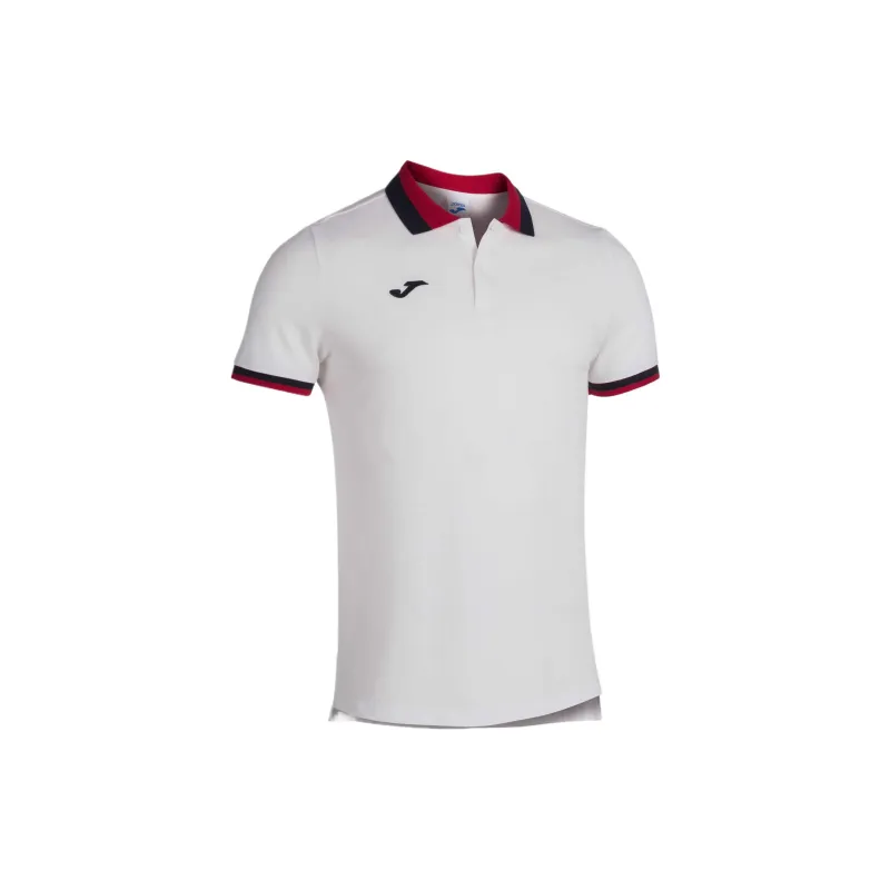 Joma Confort II T-Shirt Men White Red-2