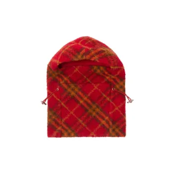 Burberry Check Fleece Balaclava