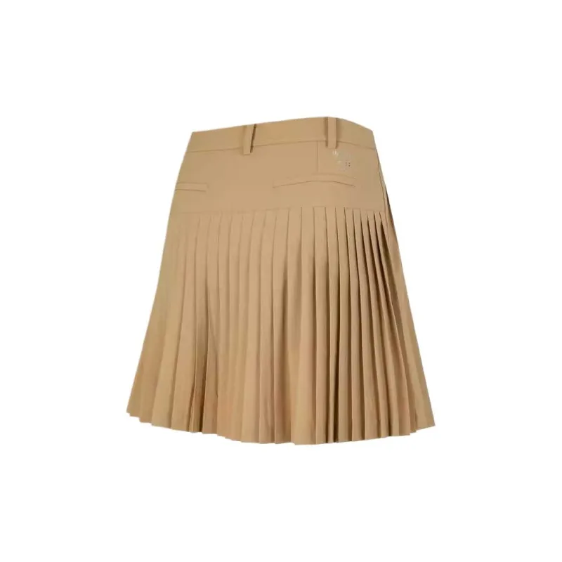 RAPIDO Casual Short Skirts Women's Beige-1