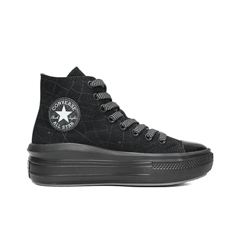 Converse Chuck Taylor SEASONAL Anti Slip Wear Resistant High Top Canvas Shoes Unisex Black-1