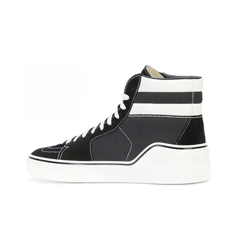 GIVENCHY High Top Stylish Skateboarding Shoes Men's Black White-2