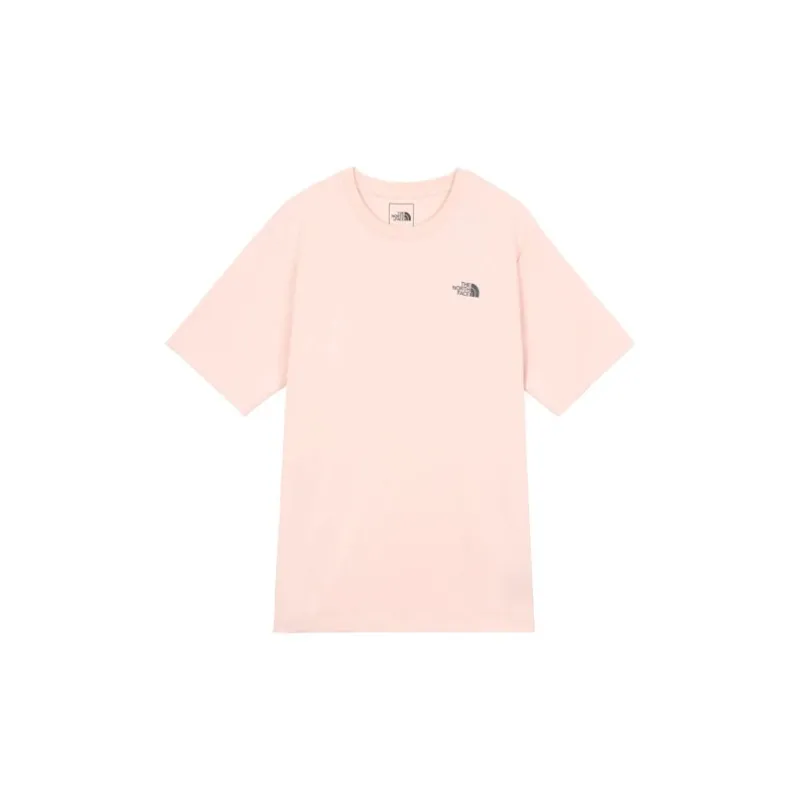 THE NORTH FACE T-Shirt Shopping Bag Included Unisex Pink-1