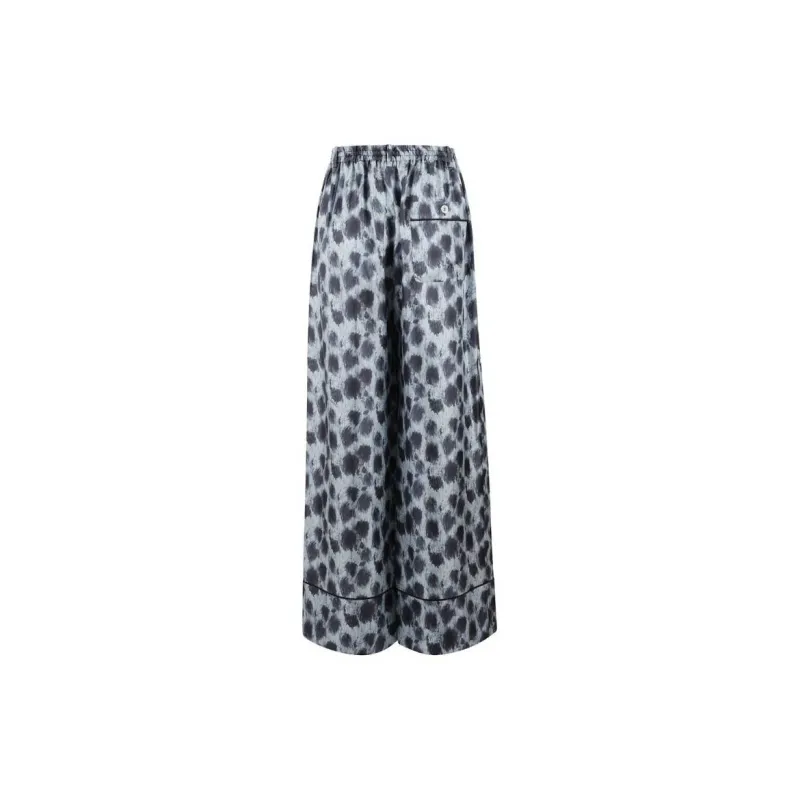 MARNI Abstract Printed Wide Leg Trousers-4
