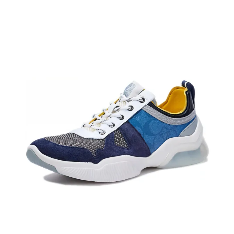 COACH CitySole Cushioning Anti-Slip And Wear-Resistant Low-Top Casual Shoes Men's Indigo-2