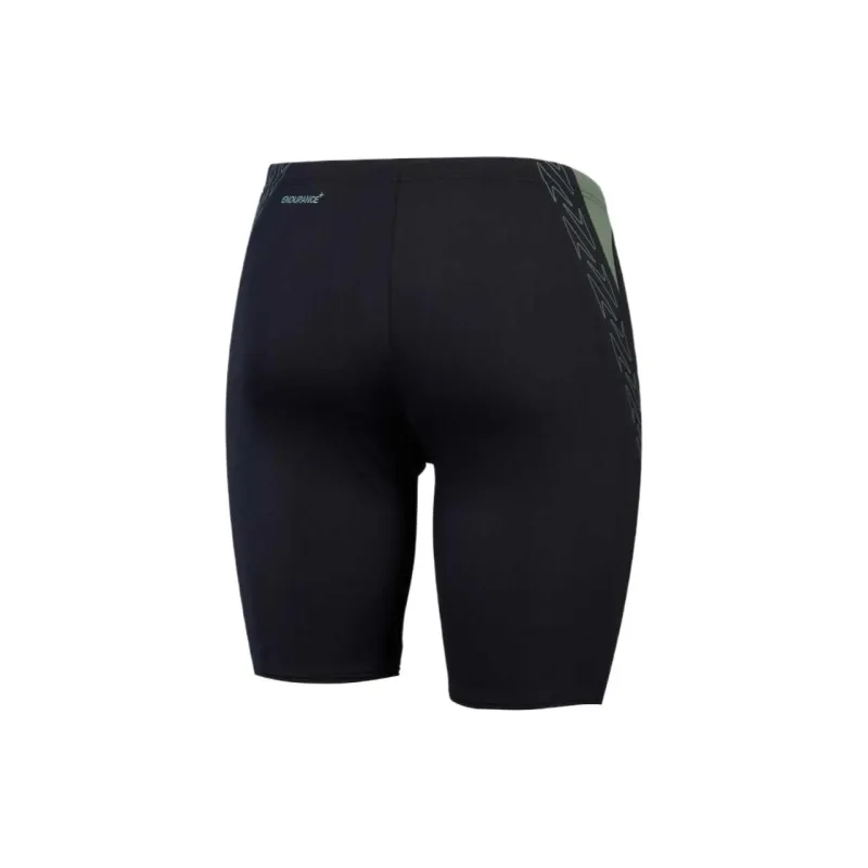 Speedo Adult Pace Cap Black Swimming Shorts Men Gray-1