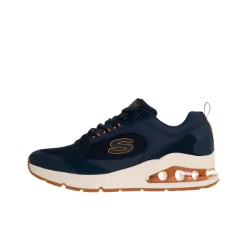 Skechers Abrasion Resistant Breathable Low Top Training Shoes Men Blue