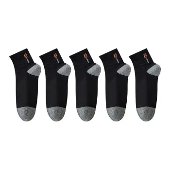 MIIOW Mid Calf Socks Men 5 Pack