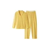 [Women's Lapel]Yellow