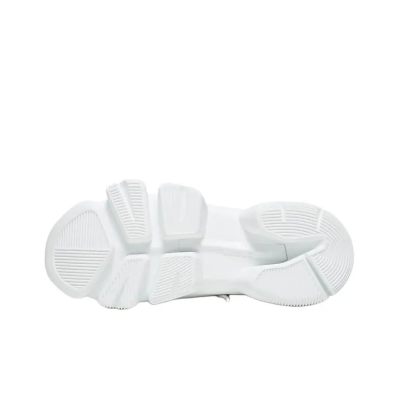 Givenchy JAW Series Breathable Low Top Casual Shoes Men's White Gray-5