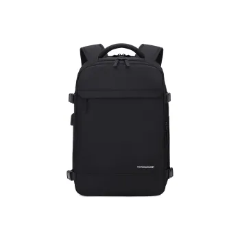 Victorian Traveler Polyester Backpack Men Black