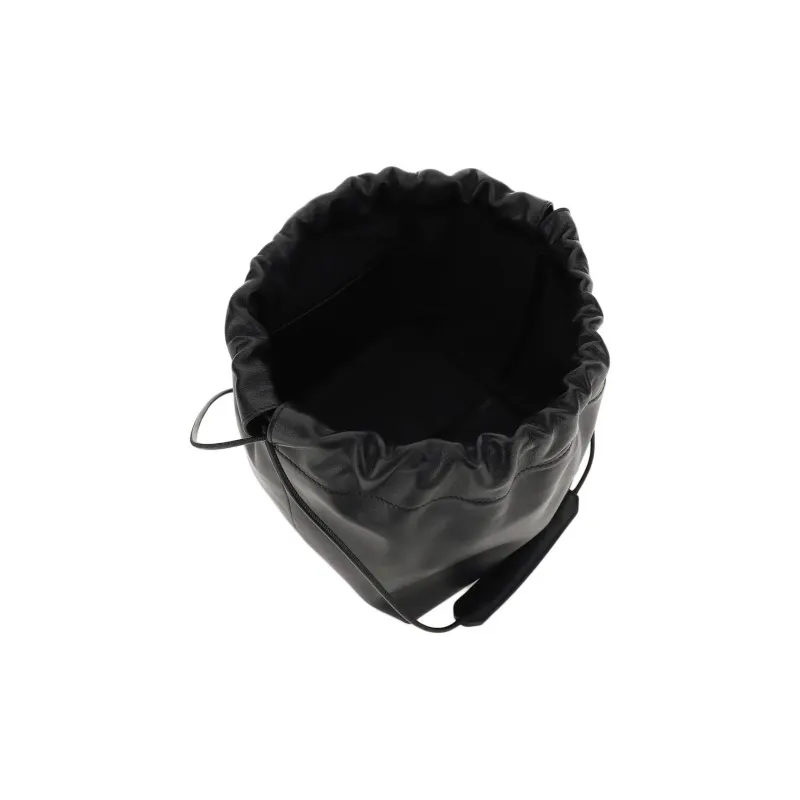JIL SANDER Dumpling Drawstring Shoulder Bag-3