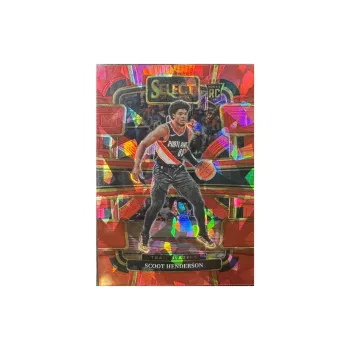 PANINI Select Henderson Rising Stars RC Red Ice Refringence Sports Cards 1 Pc