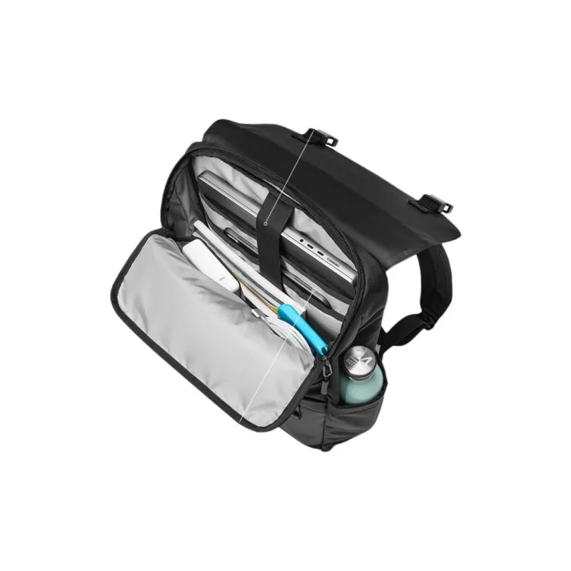 Tomtoc Polyester Backpack Laptop Bag Regular Unisex Meteorite Black/Lunar Rock Gray-3