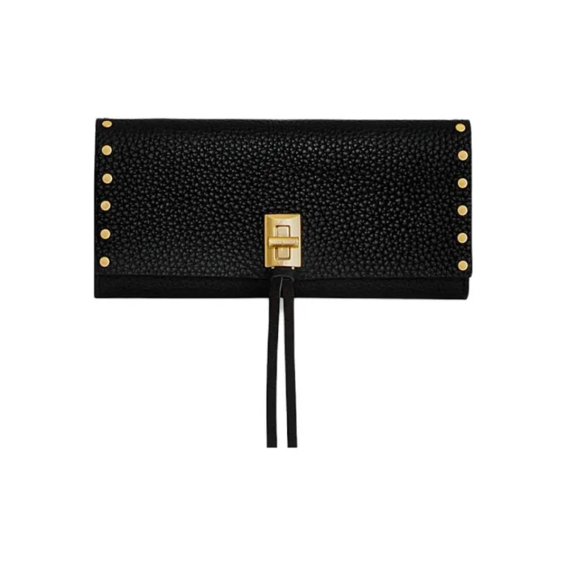 REBECCA MINKOFF Leather Wallet Women's Black-0