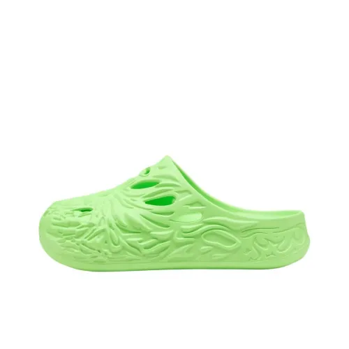 PUMA MB.04 Abrasion Resistant Slip Resistant Wrap toe Slippers Unisex Neon Green