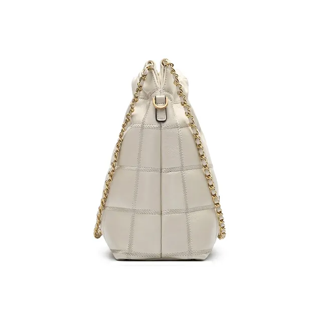 Montagut Sheepskin Shoulder Bag, Chain Bag, Underarm Hobo Bag Regular Women's Stone Gray/Acorn/Ice Coffee/Lilac-29