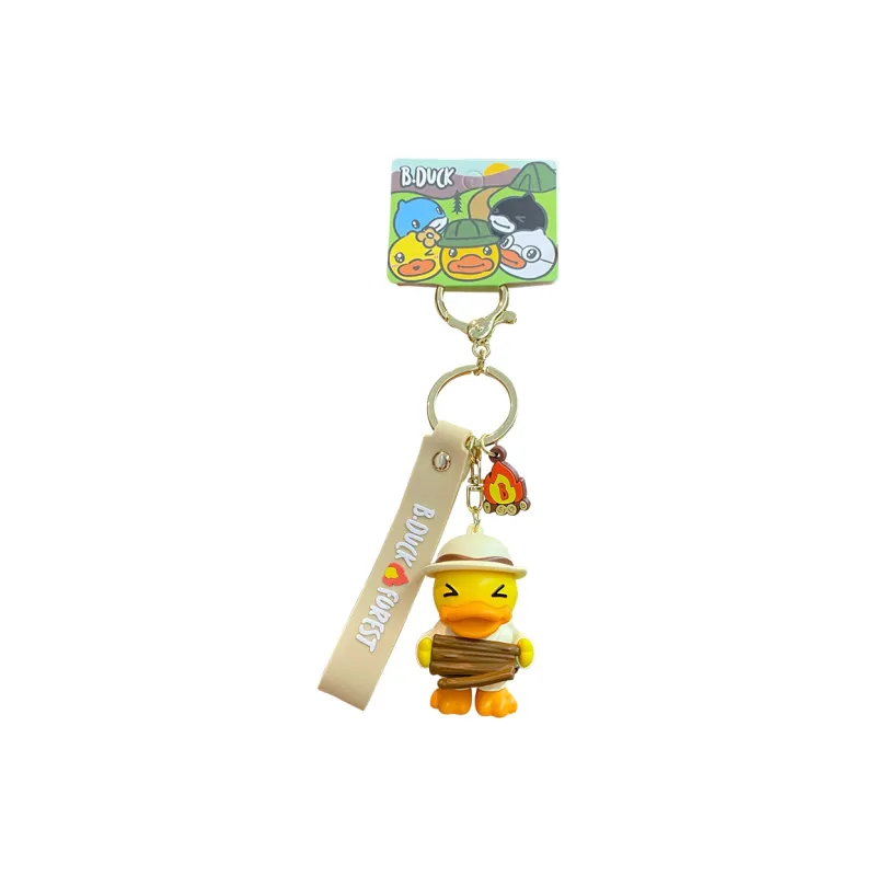 Baimao PVC Metal Keychains Unisex-8