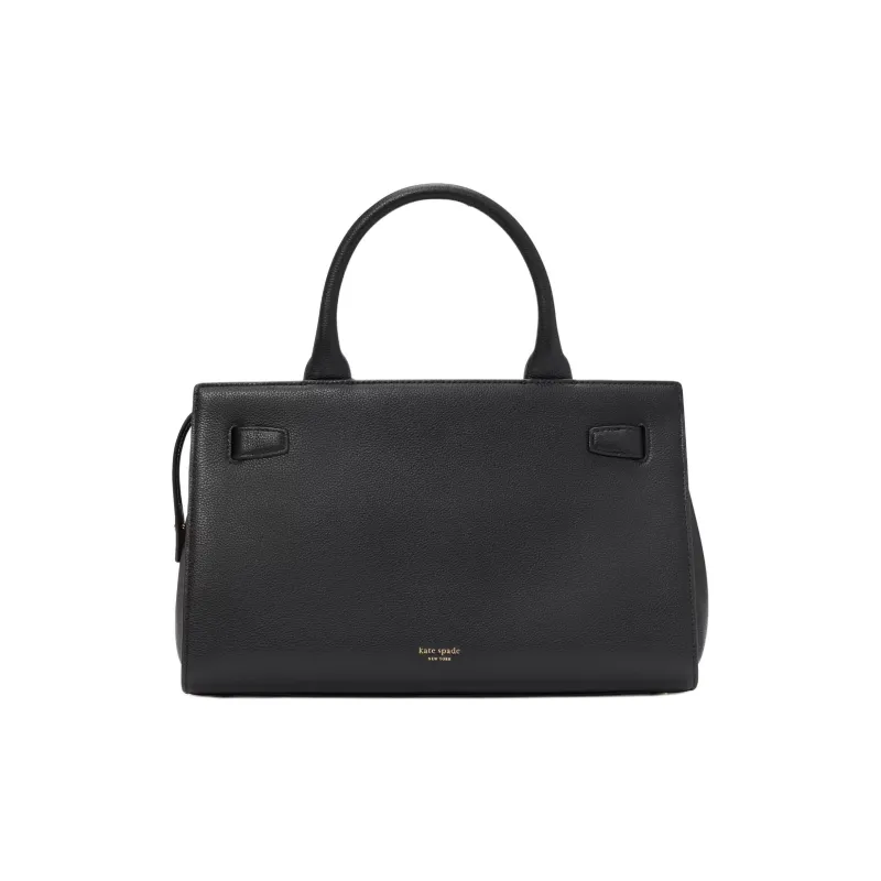 Kate Spade Pebbled Leather Shoulder Bag, Crossbody Bag, Handbag Medium Size Women's Black-2