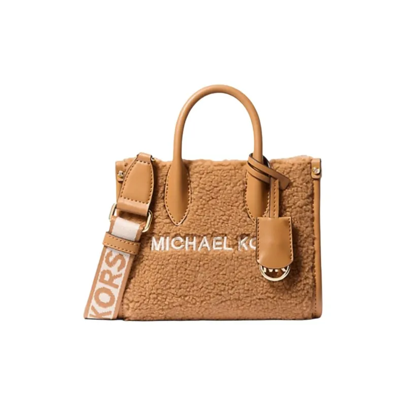 MICHAEL KORS Polyester Shoulder Bag Crossbody Bag Handbag Extra Small Women's Brown-0
