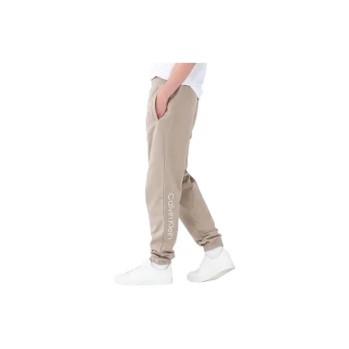 Calvin Klein Knitted Sweatpants Men Beige