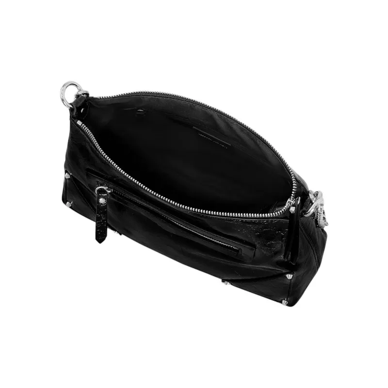 REBECCA MINKOFF Leather Crossbody Bag Shoulder Bag Women's Black-2