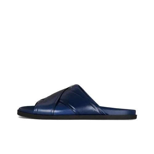 GIVENCHY Slide Slippers Men's Dark Blue