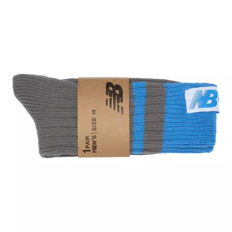 New Balance Mid-Calf Socks Men's 1 Pack Gray-3