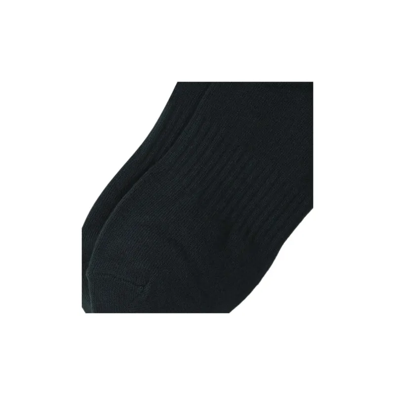 FILA Mid Calf Socks Unisex 1 Pack Black-2