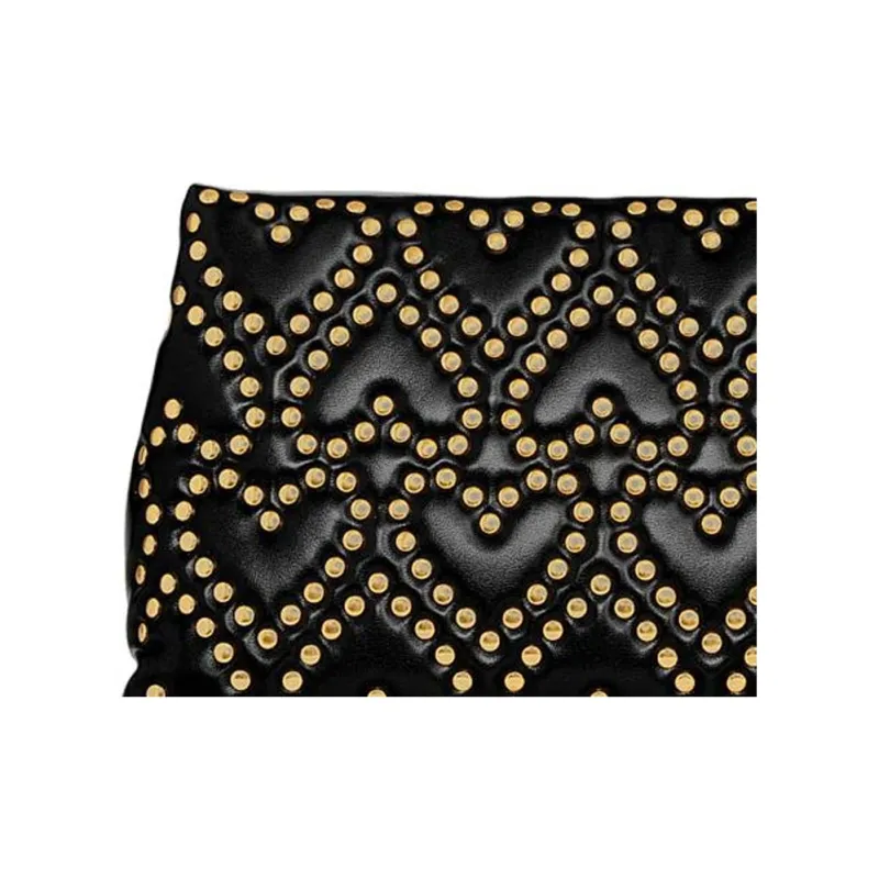 REBECCA MINKOFF Polyurethane Clutch Women's Black-3