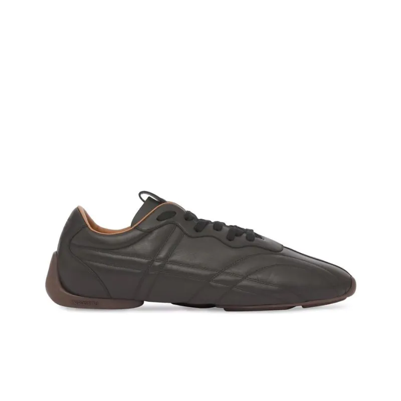 Burberry Abrasion Resistant Low Top Casual Shoes Men Black Gray-1