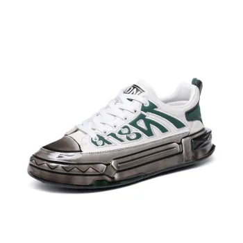 Devanro Moisture-Wicking Wear-Resistant Breathable Slip-Resistant Low-Top Skateboard Shoes Men