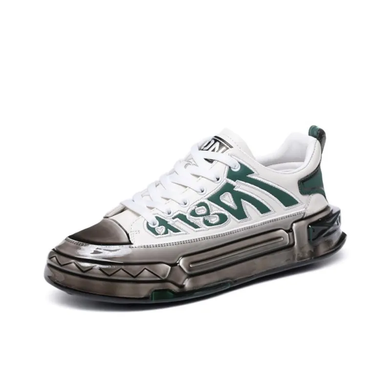Devanro Moisture-Wicking Wear-Resistant Breathable Slip-Resistant Low-Top Skateboard Shoes Men-0