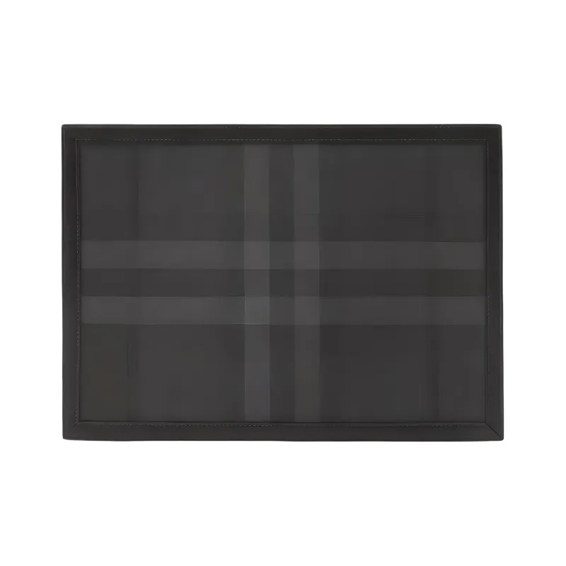 Burberry Cotton Storage Bag Men's Charcoal Gray-2