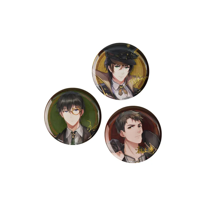Kinbor The King's Avatar Main Characters Steampunk Style Badges-7
