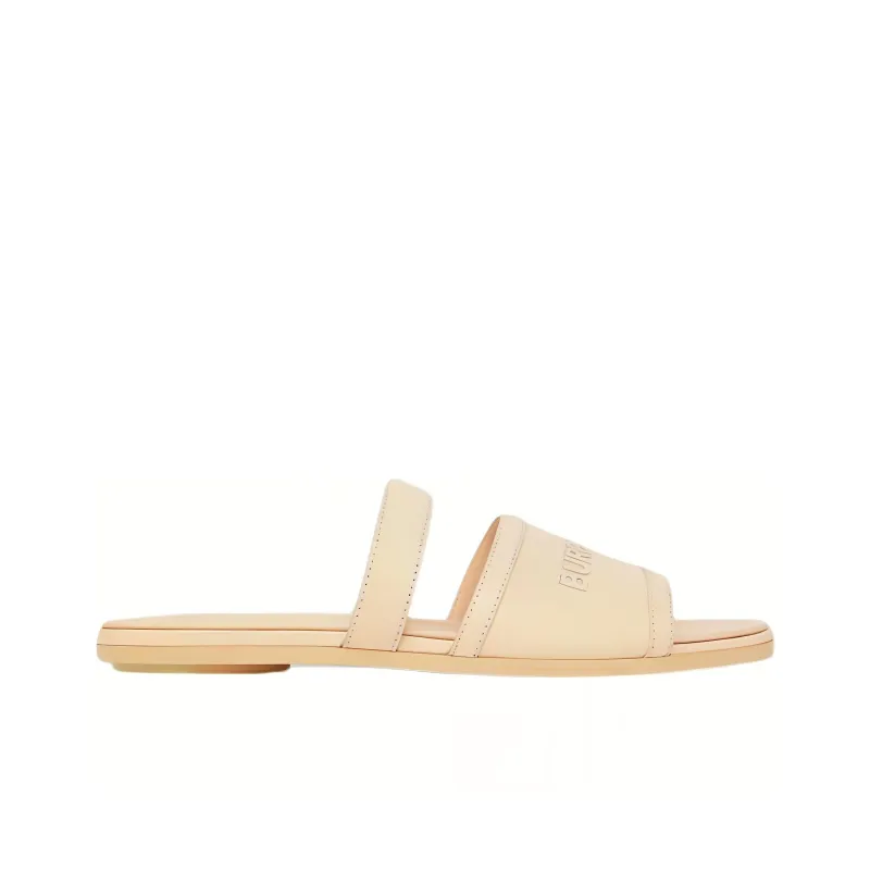 Burberry Other Abrasion-Resistant One-Strap Sandal Women's Nude-1