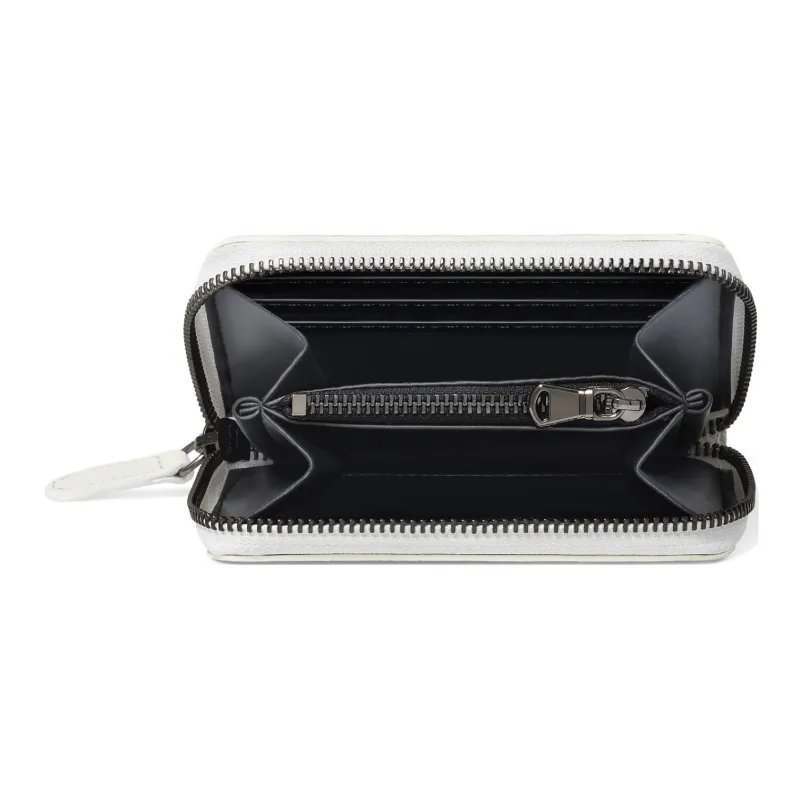 Braccialini PU Coin Purses Wallets Women's White-2