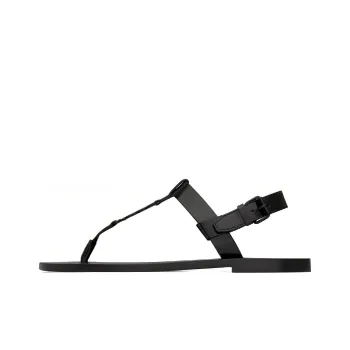SAINT LAURENT Cassandre Open Toe Sandals