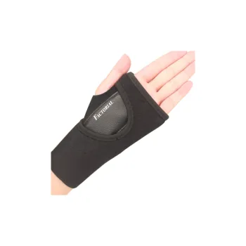FACTORIAL Wristbands Breathable Black Nylon Unisex