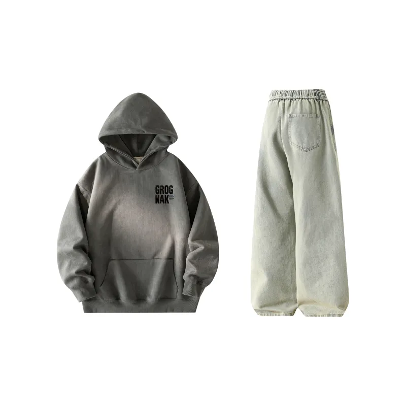 GROGNAK Sweatshirt Sets Unisex-12