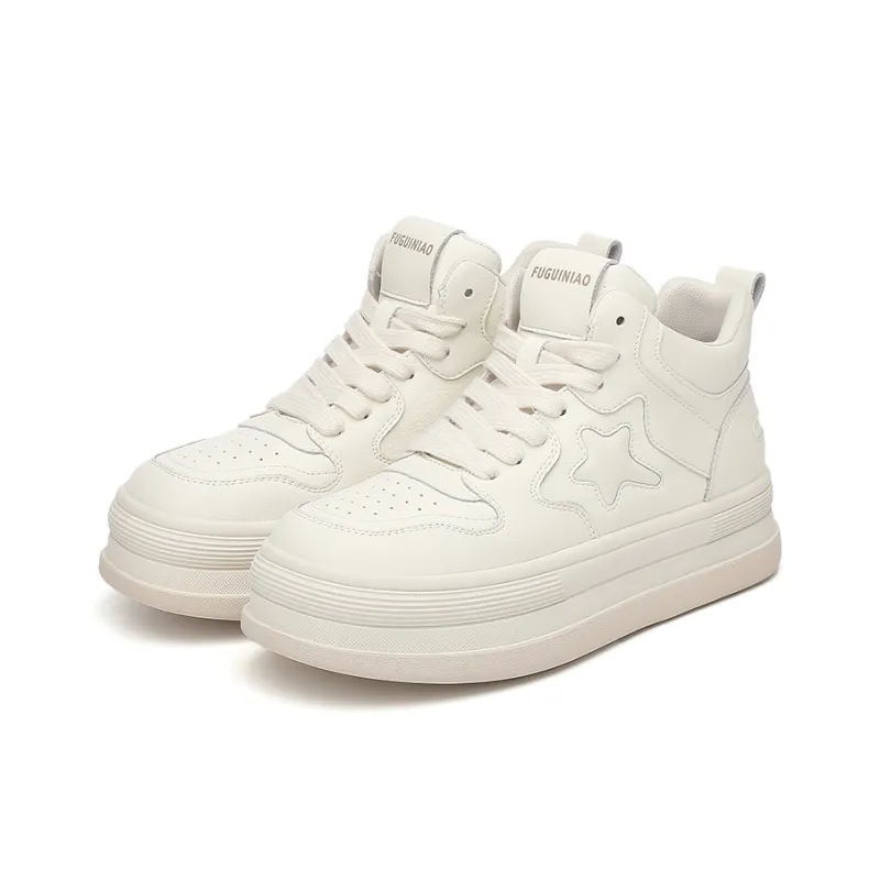 Rich Birds Height Increasing Breathable High-Top Casual Shoes Women's-7