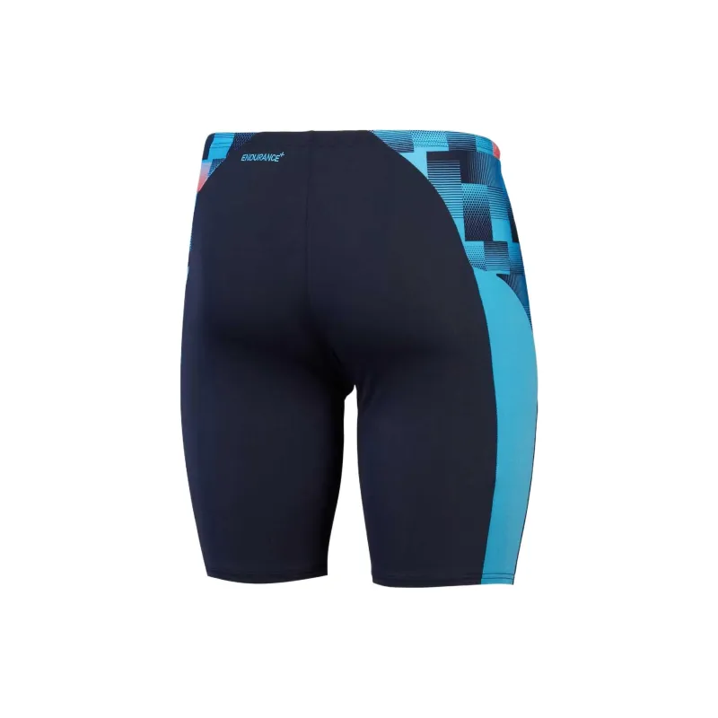 Speedo Endurance+ Max Splice Jammer Sports Shorts Men's Marine Blue-1