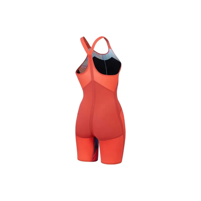 Speedo Fastskin LZR Pure Valor 2.0 Closedback Kneeskin One-piece Swimsuit Women's Red-1