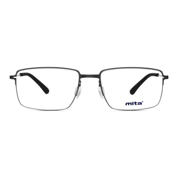 Mita Stainless Steel Square Eyeglass Frames Men
