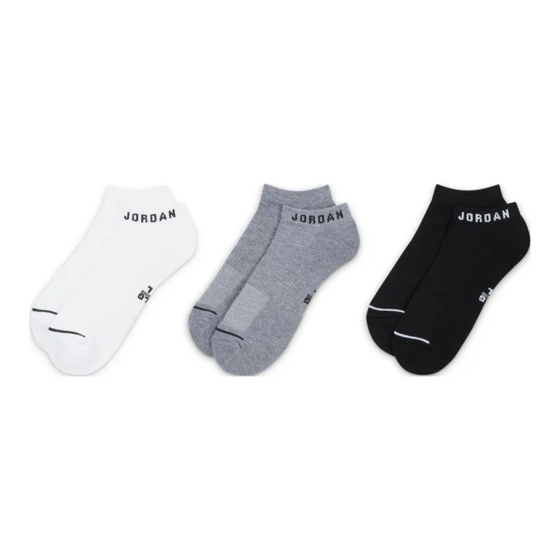 JORDAN Everyday No Show Socks 3 Pairs-0