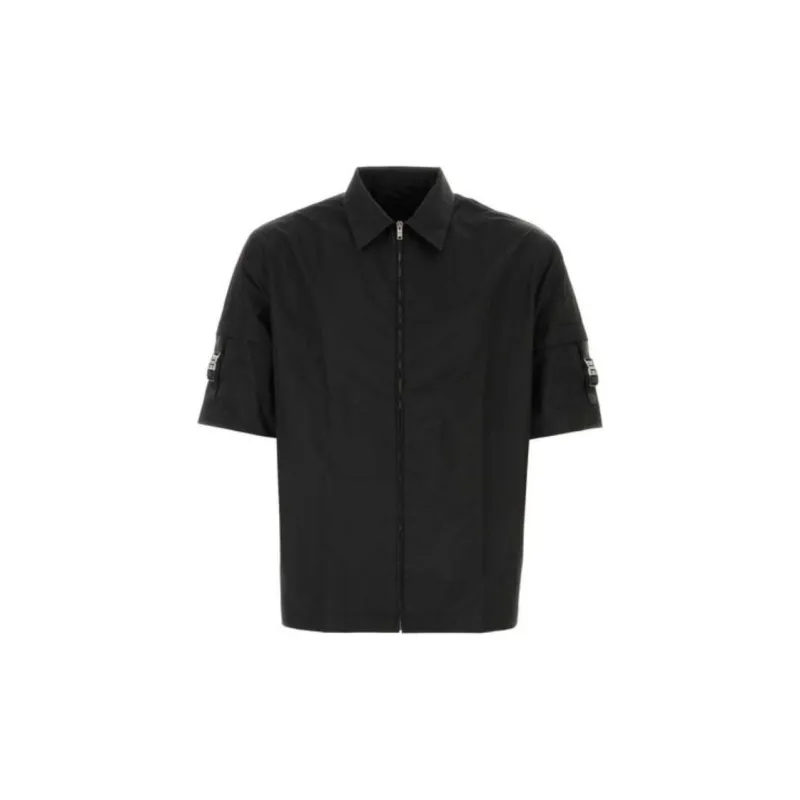 Givenchy Boxy Fit Zipped Shirt-1