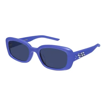 GENTLE MONSTER Plate Frame Square Sunglasses Unisex Purple