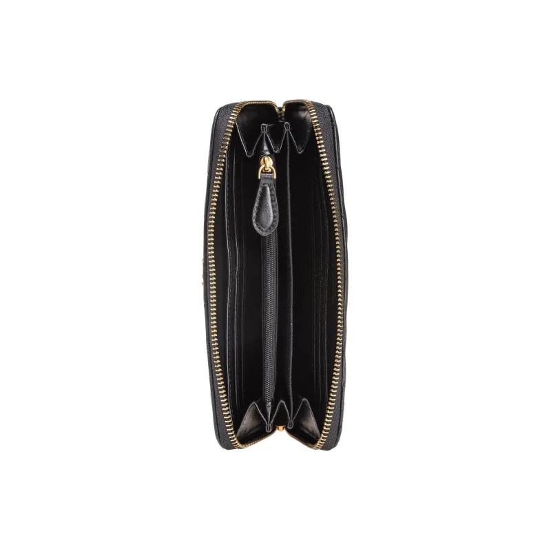 PINKO Calfskin Wallet Women's Black-2